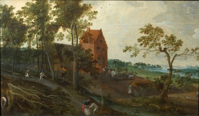 De fire årstider: Sommer, 1577. af Jacob Grimmer
