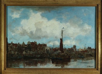 Udsigt over Amsterdam af Jacob Henricus or Hendricus Maris