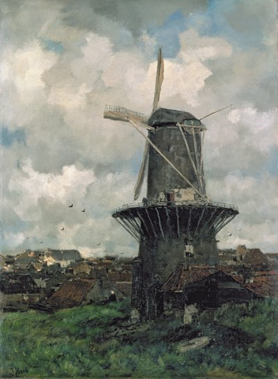 Vindmøllen af Jacob Henricus or Hendricus Maris