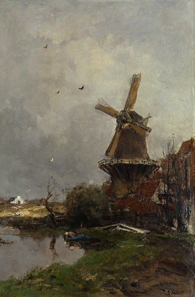 Vindmølle af Jacob Henricus or Hendricus Maris