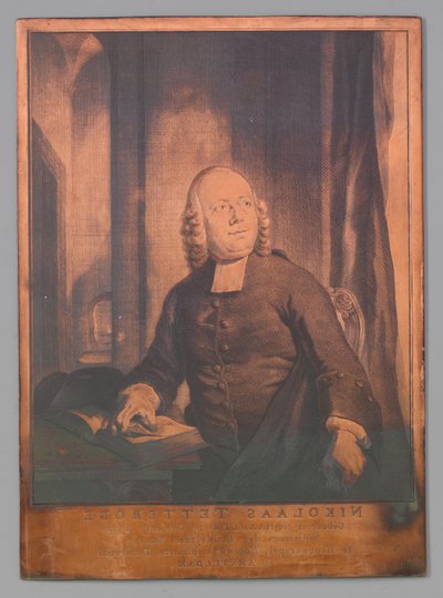 Portræt af Nicholas af Tetterode af Jacob Houbraken (signed by artist)