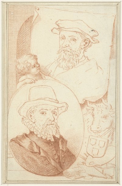 Dirk og Wouter Crabeth af Jacob Houbraken