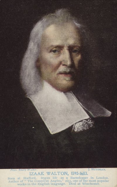 Izaak Walton (1593-1683), engelsk forfatter af Jacob Huysmans