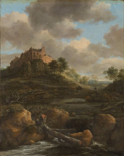 Bentheim Slot af Jacob van Ruisdael