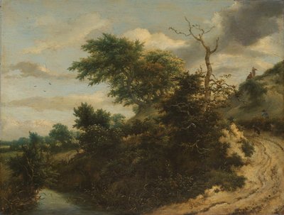 Sandet spor i klitterne Sandsti i klitterne af Jacob van Ruisdael
