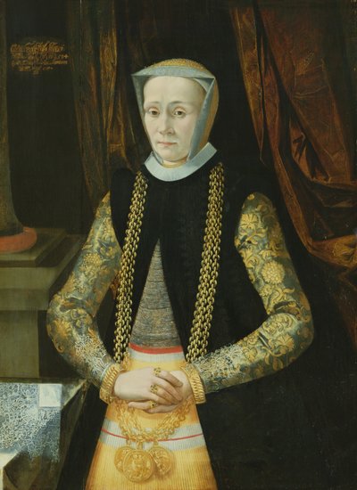 Gertrud Møller, syndikeren Vincenzius Møllers hustru af Jacob Jacobsz
