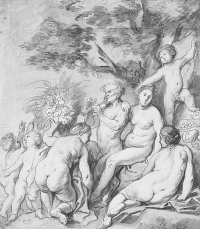 Allegory of Fertility Recto, ca. 1640. af Jacob Jordaens