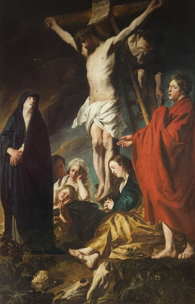 Kristus på korset af Jacob Jordaens