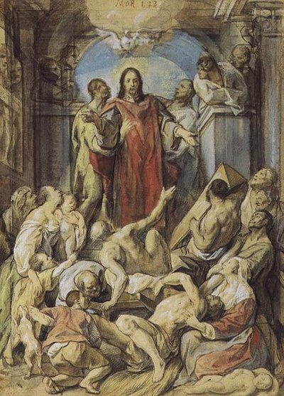 Kristus Mirakelarbejderen af Jacob Jordaens