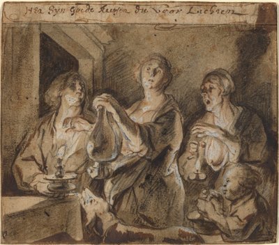 "Det er gode stearinlys, der lyser vejen" af Jacob Jordaens