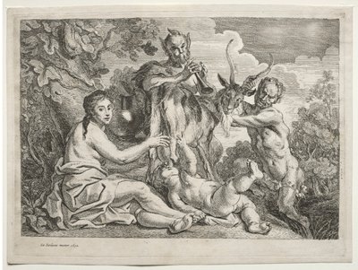 Jupiter næret af geden Almathea af Jacob Jordaens