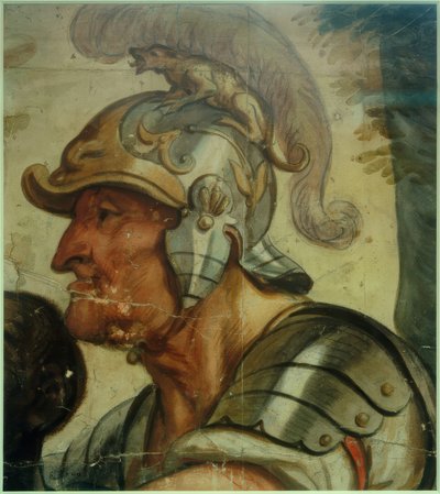 Kriger med hjelm af Jacob Jordaens