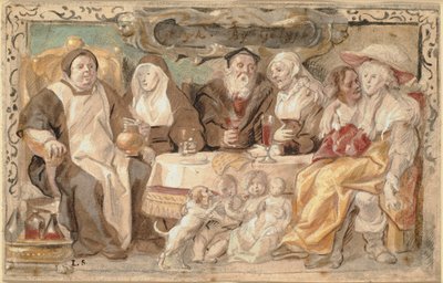 Like to Like (Gelyck By Gelyck) af Jacob Jordaens