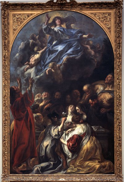 Marias himmelfart af Jacob Jordaens