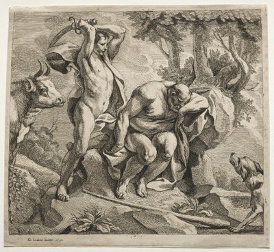Mercury Killing Argus, 1652. af Jacob Jordaens