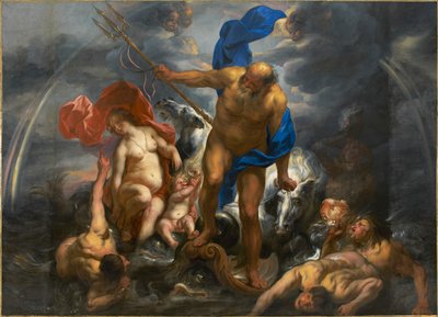 Neptun og Amfitrit, 1644. af Jacob Jordaens