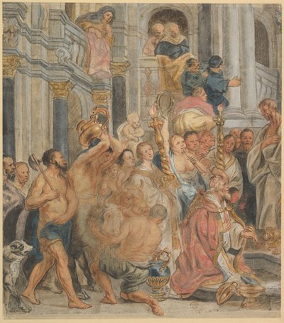 Sankt Paulus i Lystra af Jacob Jordaens