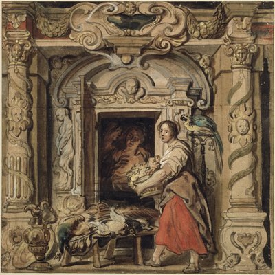 Scener fra livet på landet af Jacob Jordaens