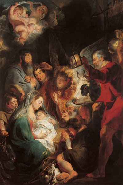 Magiernes tilbedelse af Jacob Jordaens