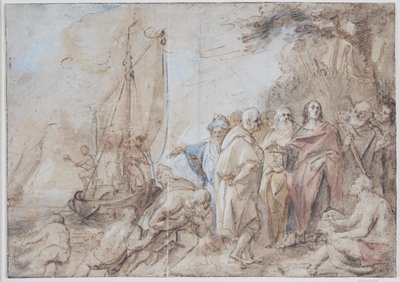 Peters og Andreas kald af Jacob Jordaens