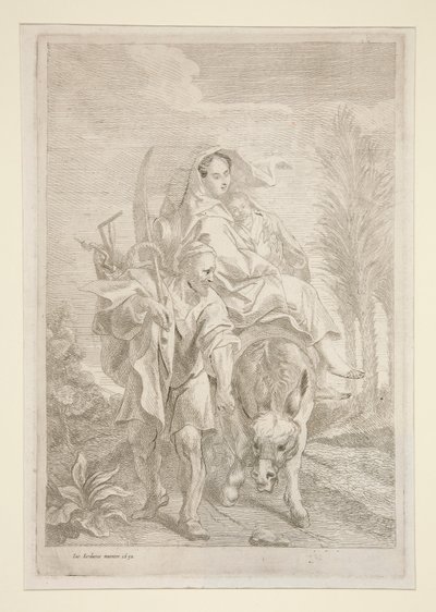 Flugten til Egypten af Jacob Jordaens