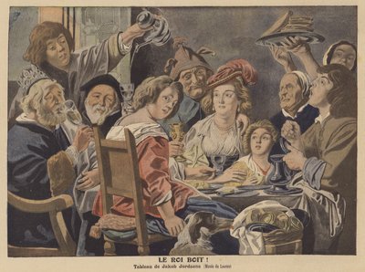 Kongen drikker af Jacob Jordaens