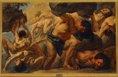 Titanernes nederlag ... (maleri på lærred) af Jacob Jordaens