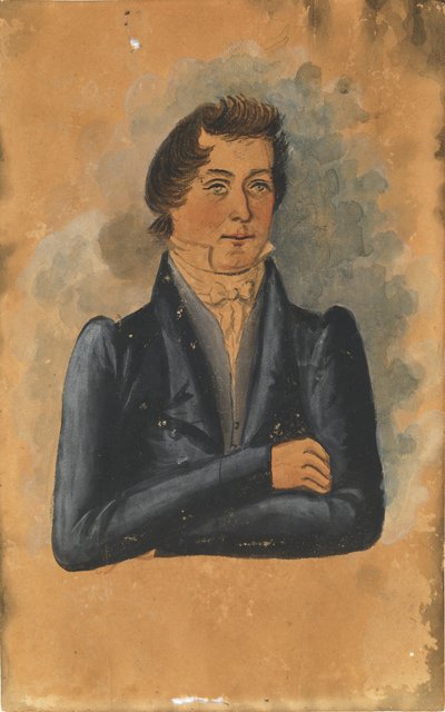 Portræt af en mand af Jacob Maentel