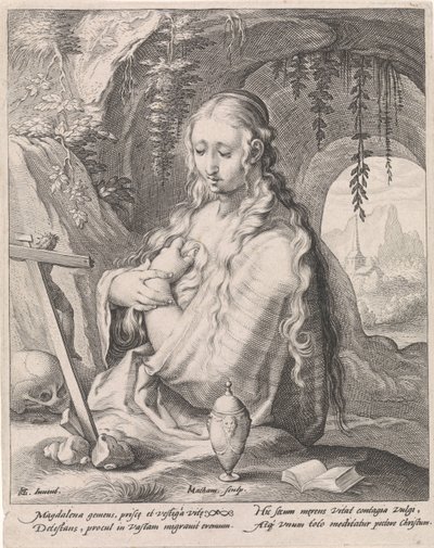 Maria Magdalene til Boetawardi af Jacob Matham