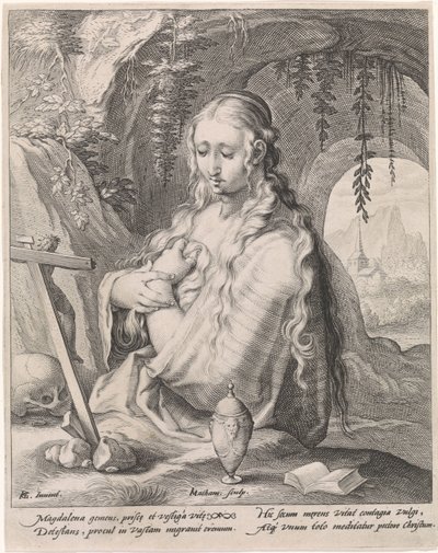 Maria Magdalene til Boetawardi af Jacob Matham
