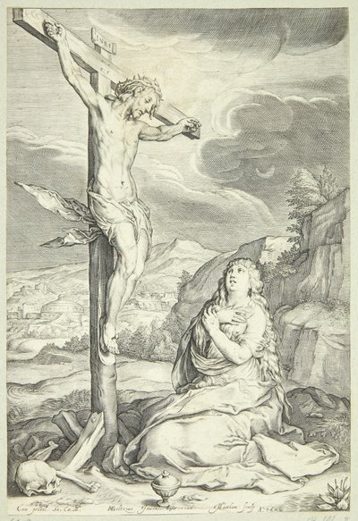 Den angrende Maria Magdalene af Jacob Matham