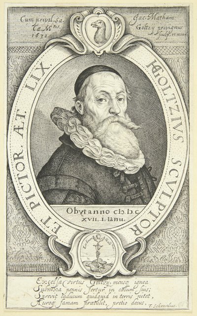Hendrick Goltzius af Jacob Matham
