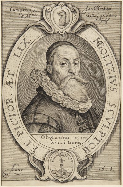 Hendrick Goltzius af Jacob Matham