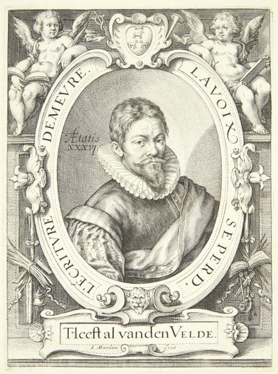 Jan van de Velde den ældre af Jacob Matham