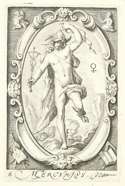 Merkur af Jacob Matham