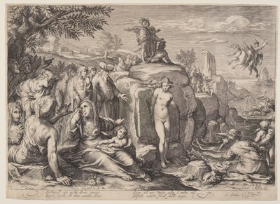 Perseus og Andromeda af Jacob Matham