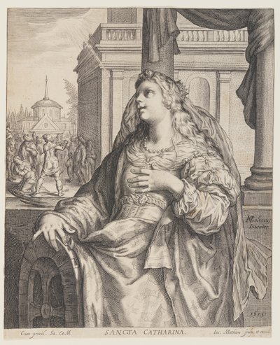 Sankt Katharina af Jacob Matham