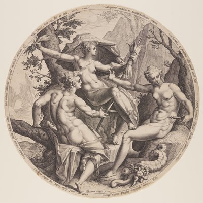 De tre skæbner af Jacob Matham