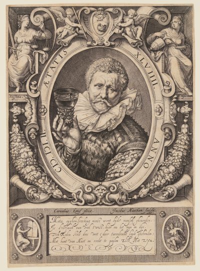 Vincent Jacobsz. Coster, vinhandler af Jacob Matham