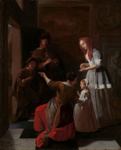 Spillerne af Jacob Ochtervelt