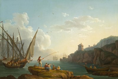 Kystlandskab nær Vietri

Originaltitel Kystlandskab nær Vietri af Jacob Philipp Hackert