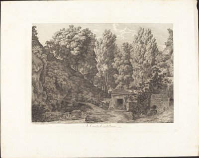 Til Cività Castellana af Jacob Wilhelm Mechau