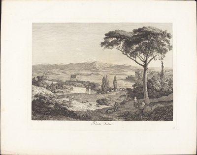 Salaro-broen af Jacob Wilhelm Mechau