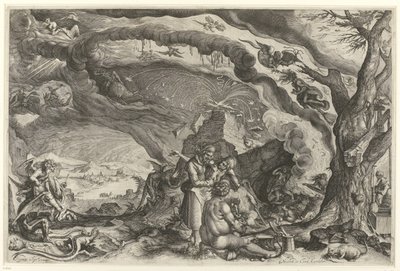 Heksesabbat af Jacob de Gheyn (II) (attributed to workshop of)