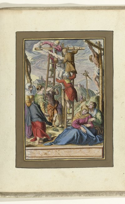 Korstagning Passion of Christ (serietitel) af Jacob de Gheyn (II)