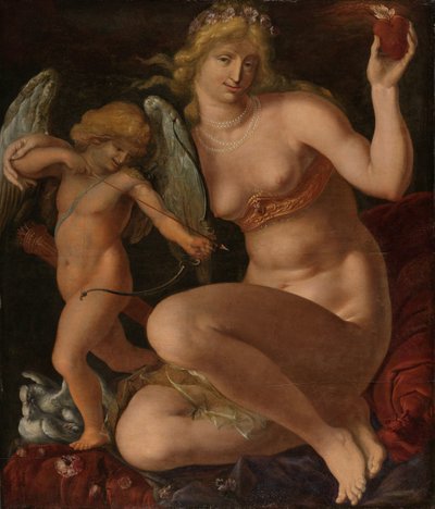 Venus og Amor af Jacob de Gheyn (II)