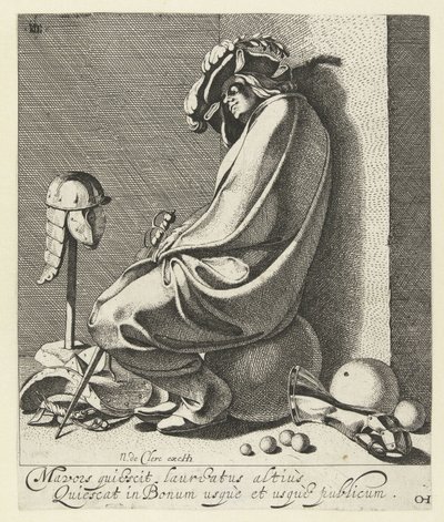 Sovende marts af Jacob de Gheyn (III)