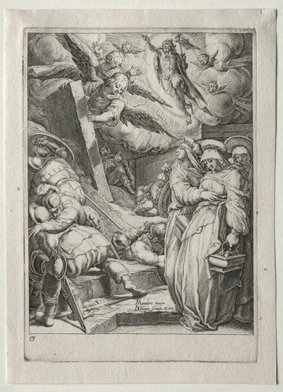 Passionssættet:  Opstandelsen af Jacob de Gheyn II