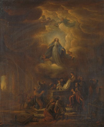 Jomfru Marias himmelfart af Jacob de I Wet