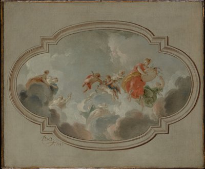 Flora og Zefyr af Jacob de Wit